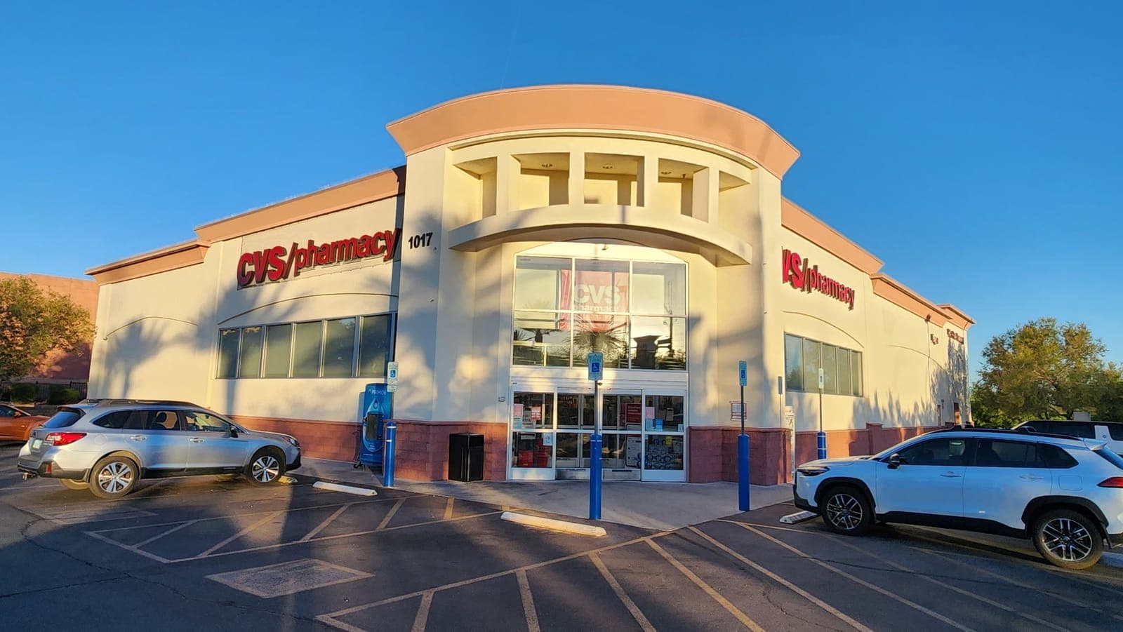 Main entrance before repaint — Boulder City, NV 89005