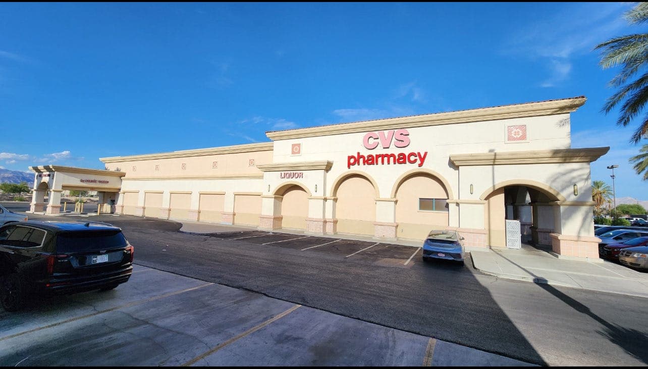 Storefront before repaint — North Las Vegas, NV 89032
