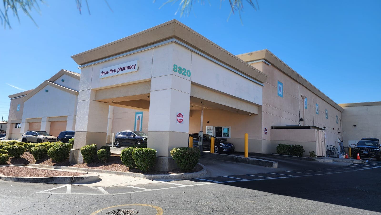 Drive-thru after repaint — Las Vegas, NV 89129
