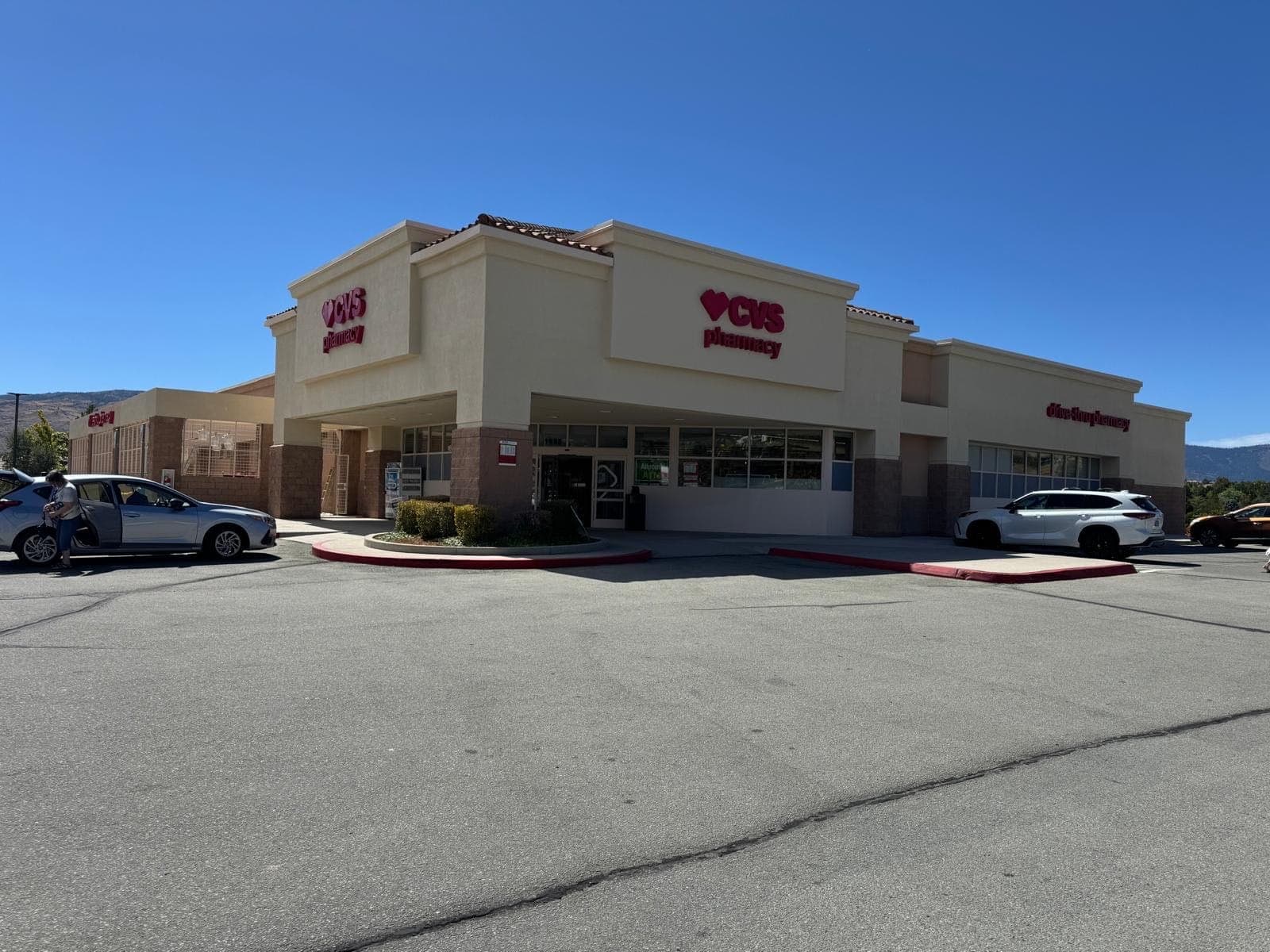 Repainted CVS Pharmacy in Reno